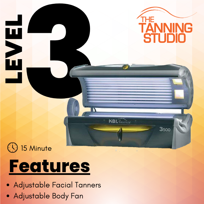 Level 3 - up to 5 Tans FREE