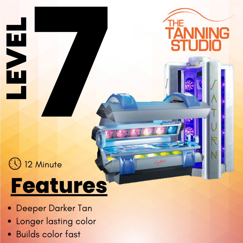 Level 7 - up to 5 Tans FREE