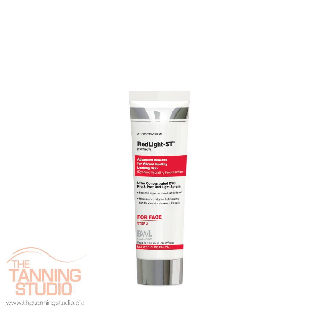 RedLight-ST Ultra Concentrated EVO Pre & Post Red Light Serum by Beauty with Light. Advanced Benefits for Vibrant healthy looking skin. For Face. Step 2. 