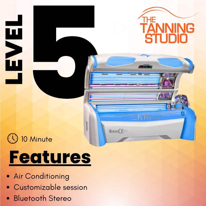 Level 5 Tans - up to 5 FREE
