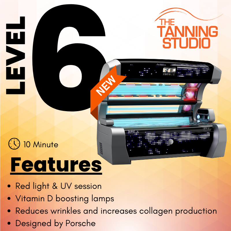 Level 6 - up to 5 Tans FREE