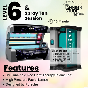 3 Pack of UV Tans with FREE Spray Tan Session