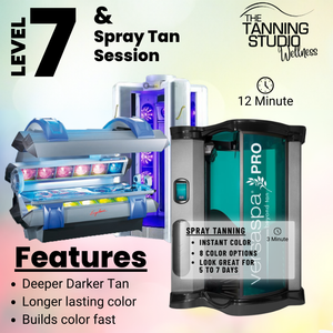 3 Pack of UV Tans with FREE Spray Tan Session