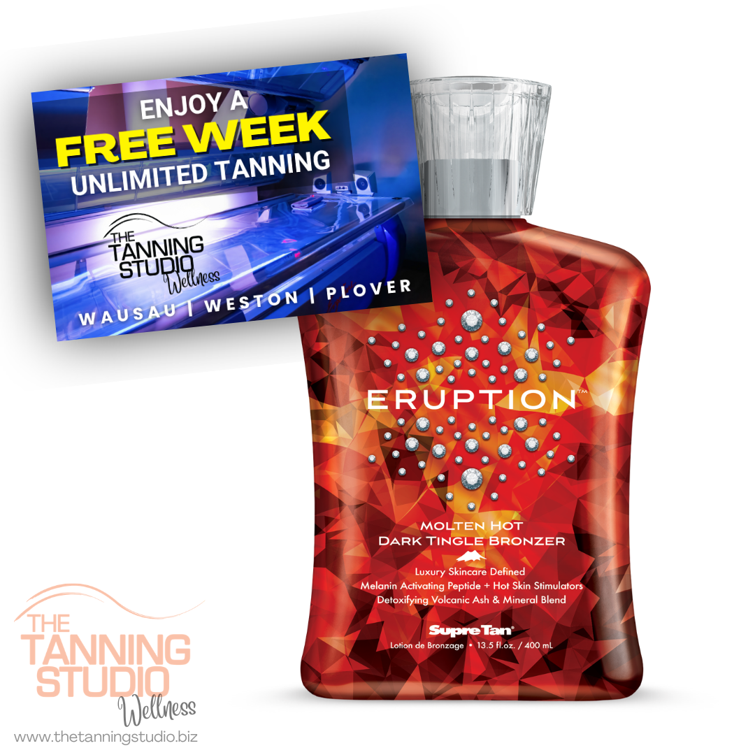 Eruption Tingle Bronzer w/ Free Week of Tanning