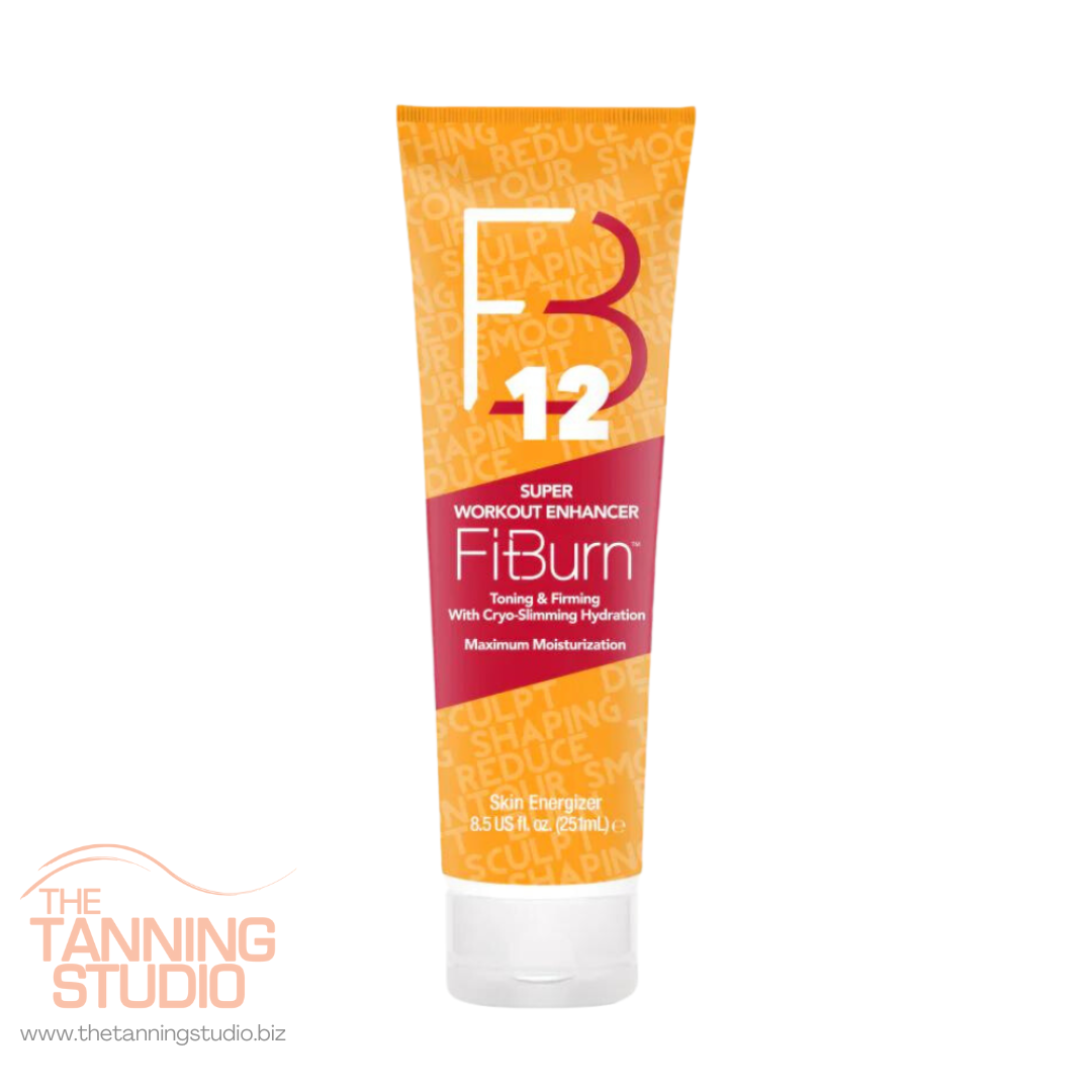 FB12 Super Workout Enhancer by FitBurn. Toning & firming with cryo-slimming hydration. Maximum Moisturization  & skin energizing. 
