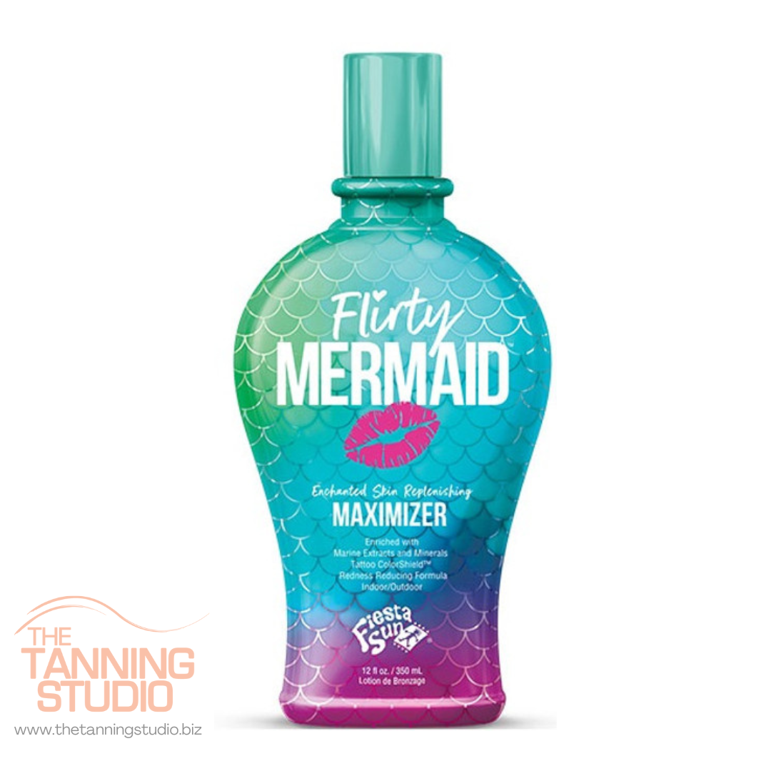 Flirty Mermaid Enchanted Skin Replenishing Maximizer by Fiesta Sun. 