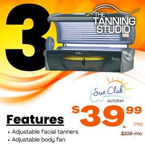 $25: UNLIMITED Tanning for October