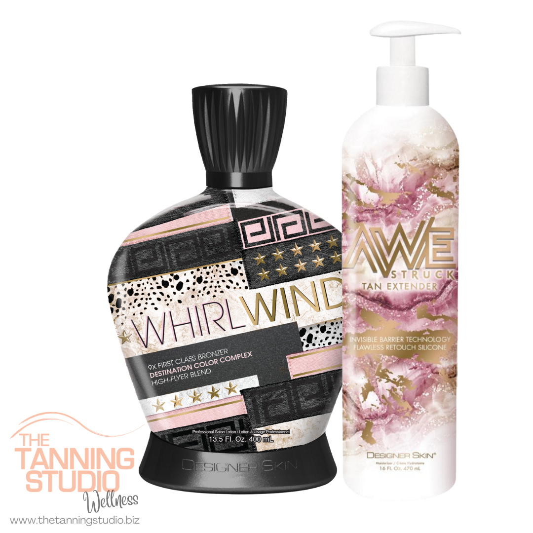 Designer Skin Whirlwind Bronzer & Awestruck Tan Extending Moisturizer